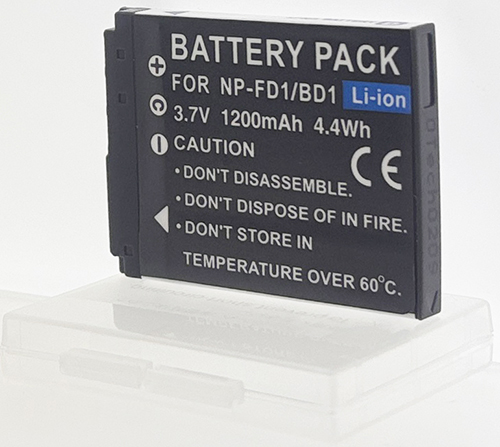Batterie compatible Sony FD1/BD1 3.7V Li-Ion 1200mAh