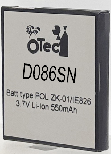 Batterie compatible POL ZK-01/IE826 3.7V Li-Ion 550mAh