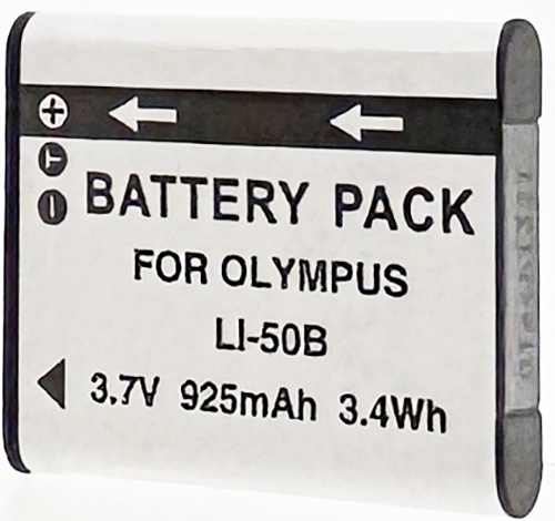 Batterie compatible Olympus LI-50B 3.7V Li-Ion 925mAh