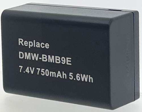 Batterie compatible Panasonic DMW-BMB9E 7.4V Li-Ion 800mAh
