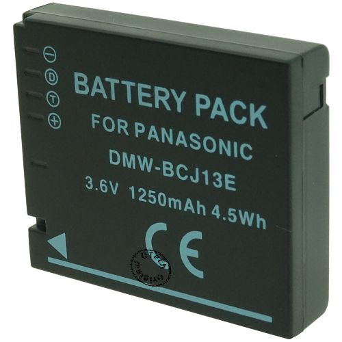 Batterie compatible Panasonic DMW-BCJ13E decode 3.6V Li-Ion 1250mAh