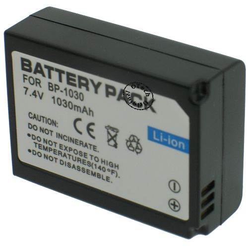 Batterie compatible Samsung BP-1030 7.4V Li-Ion 1300mAh