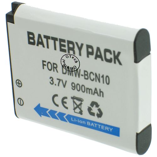 Batterie compatible Panasonic DMW-BCN10 3.7V Li-Ion 1200mAh
