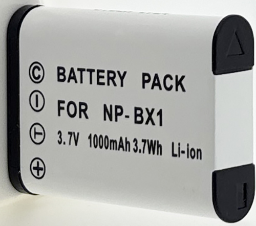 Batterie compatible Sony NP-BX1 3.7V Li-Ion 1240mAh
