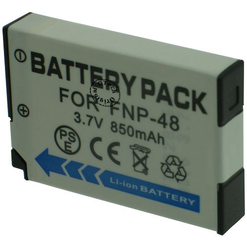 Batterie compatible Fujifilm FNP-48 3.7V Li-Ion 850mAh