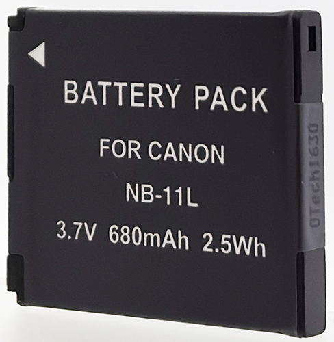 Batterie compatible Canon NB-11L 3.7V Li-Ion 680mAh