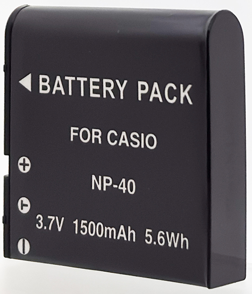 Batterie compatible Casio NP-40 3.7V Li-Ion 1500mAh