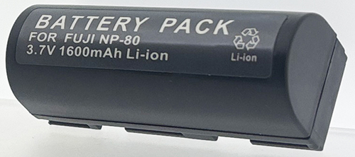 Batterie compatible Fujifilm NP-80 3.7V Li-Ion 1800mAh