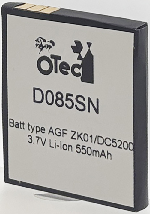 Batterie compatible Agfa ZK01/DC5200 3.7V Li-Ion 550mAh