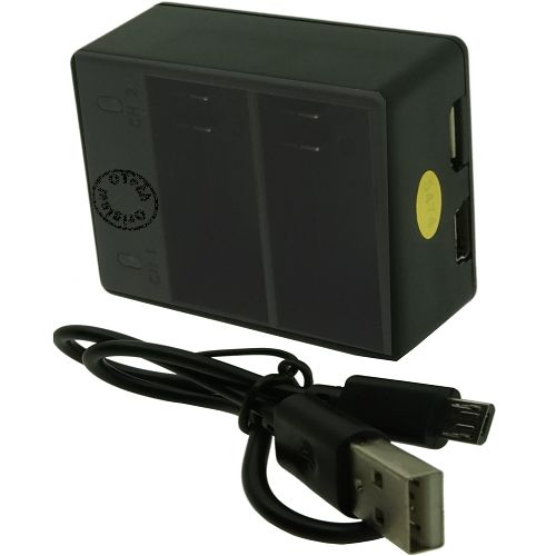 Chargeur Digital DOUBLE avec cordon USB type batterie AHBDT-201 / AHBDT-301