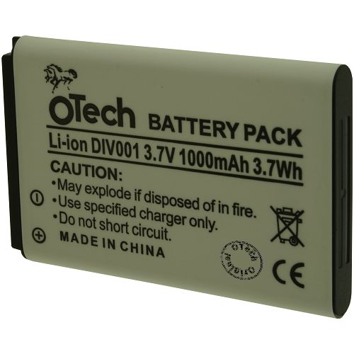 Batterie DIV001 3.7V Li-Ion 1000mAh