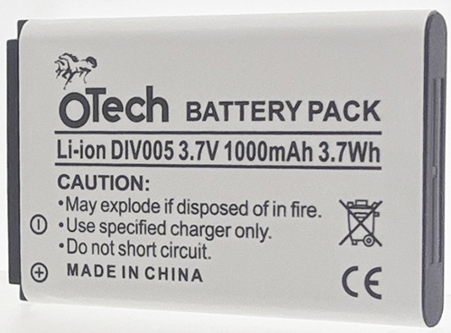 Batterie 3.7V Li-Ion 1000mAh
