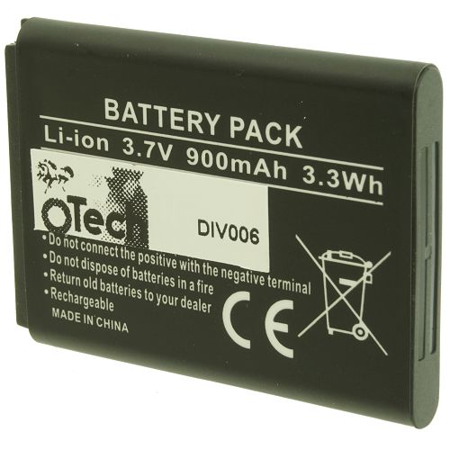Batterie 3.7V Li-Ion 900mAh