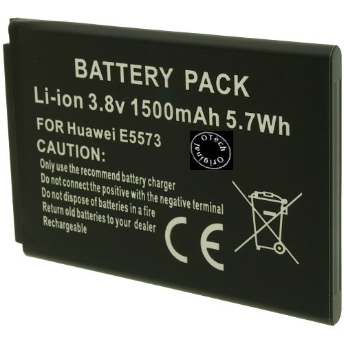 Batterie OTech compatible Huawei E5573 / HB434666RBC 3.7V Li-Ion 1300mAh
