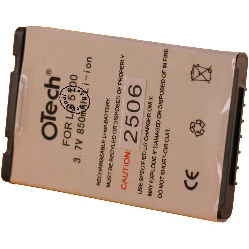 Batterie compatible LG T5100 / BSL-42G 3.7V Li-Ion 750mAh