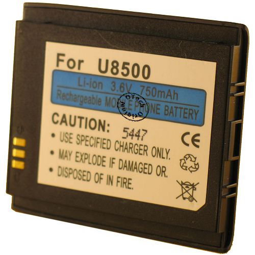 Batterie compatible LG U8500 black 3.6V Li-Ion 900mAh