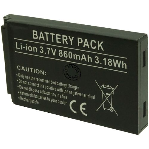 Batterie compatible MAG EXP 3.7V Li-Ion 860mAh