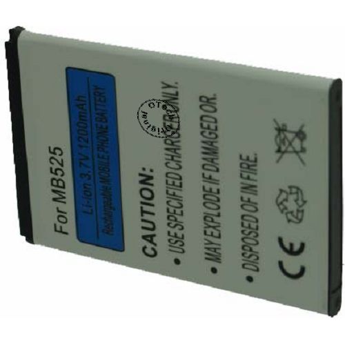 Batterie compatible Motorola MB525 / XT862 / BF5X 3.7V Li-Ion 1000 / 13000mAh
