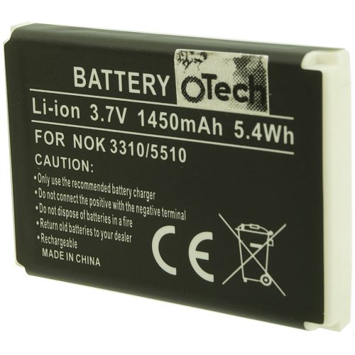 Batterie compatible Nokia BLC-2 / 3310 3.7V Li-Ion 1450mAh