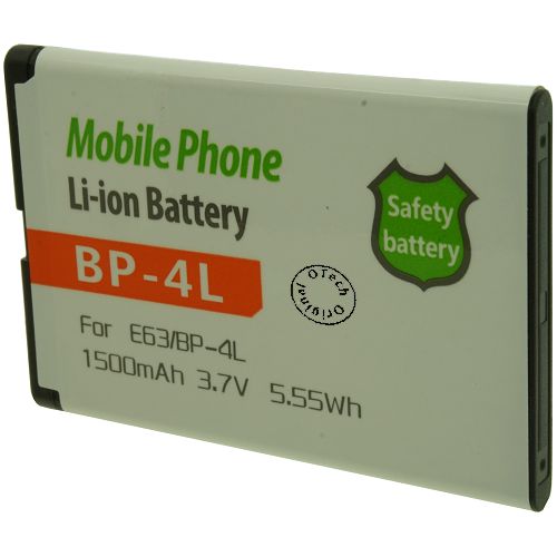 Batterie compatible Nokia E61i / E90 / N97 / BP-4L 3.7V Li-Ion 1500mAh
