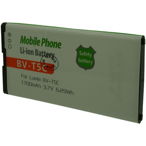 Batterie compatible Nokia BV-T5C 3.7V Li-Ion 1700mAh