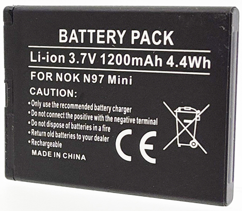 Batterie compatible Nokia BL-4D / N97 Mini 3.7V Li-Ion 1200mAh