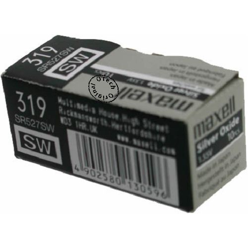 Pile bouton maxell SR527SW / SR64