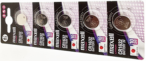 Pile bouton maxell CR1632