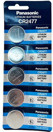 Pile bouton Panasonic CR2477 Réservé aux professionnels