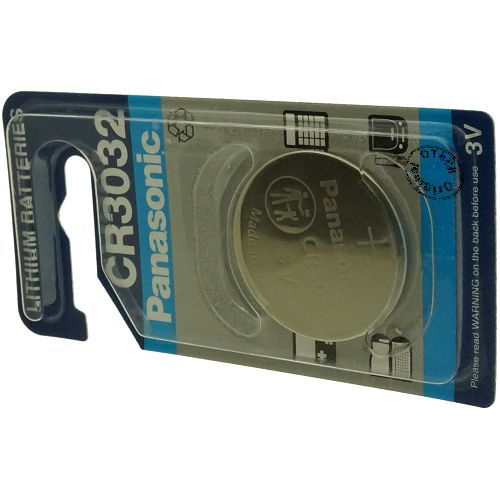 Pile bouton Panasonic CR3032 blister unitaire