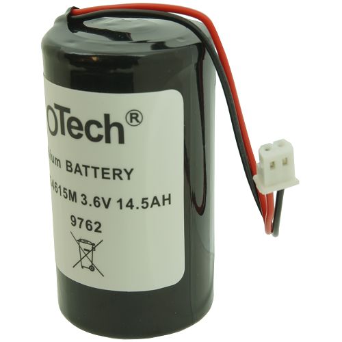 Pile Li-SoCl2 (Lithium Chlorure de Thionyle) Non rechargeable Type ER34615M D 3.6V 14.5Ah