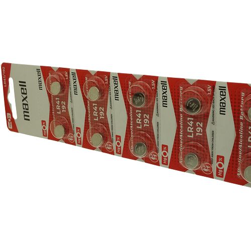 Pile bouton maxell LR41 / 192