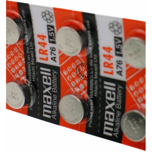 Pile bouton maxell LR44 / SR44