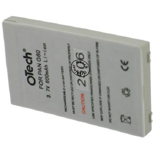 Batterie compatible Panasonic G60 3.6V Li-Ion 700mAh
