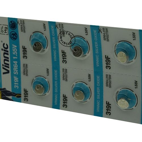 Pile bouton Vinnic 319F/SR64 1.55V SILVER OXIDE