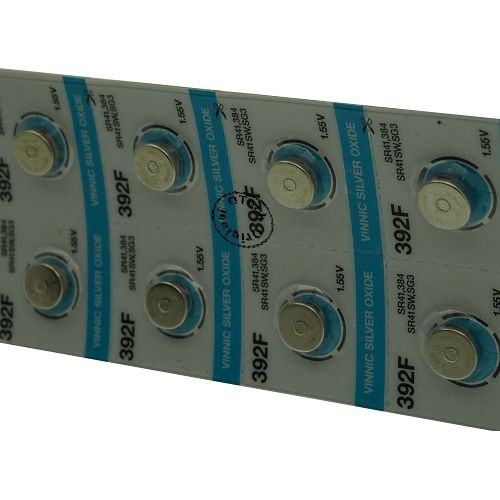 Pile bouton Vinnic 392F / SR41 1.55V SILVER OXIDE