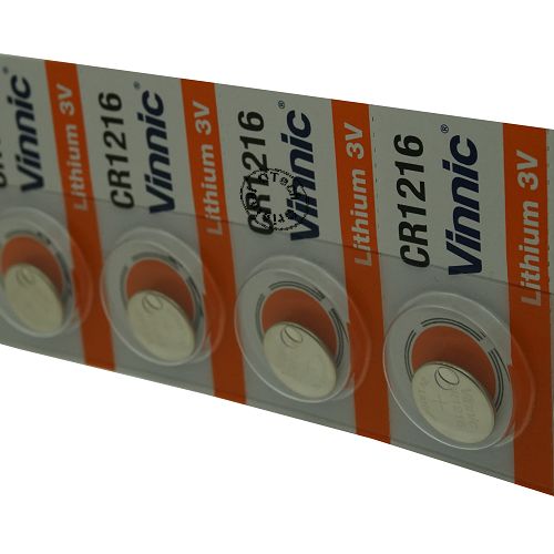 Pile bouton Vinnic CR1216 3V Lithium