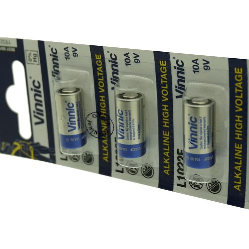 Pile bouton Vinnic L1022F / 10A 9V ALKALINE