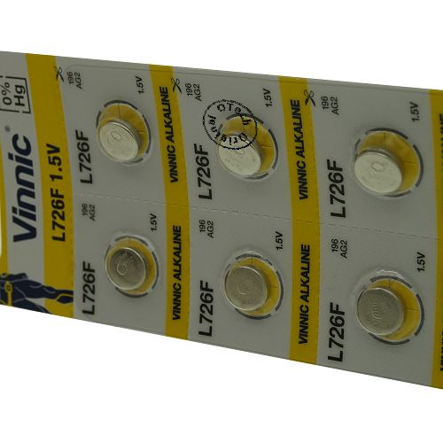 Pile bouton Vinnic L726F 1.5V ALKALINE