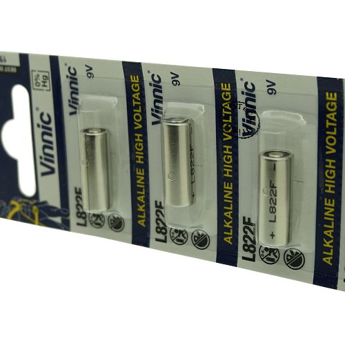 Pile bouton Vinnic L822F 9V ALKALINE