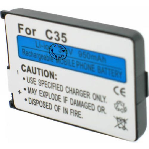 Batterie compatible Siemens C35/M35/S35 3.7V Li-Ion 1000mAh