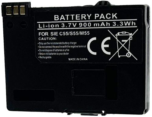 Batterie compatible Siemens C55 / S55 / M55 3.7V Li-Ion 900mAh