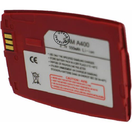 Batterie compatible Samsung A400 red 3.6V Li-Ion 750mAh
