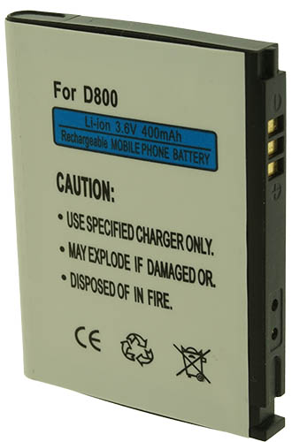 Batterie compatible Samsung D800 3.6V Li-Ion 400mAh