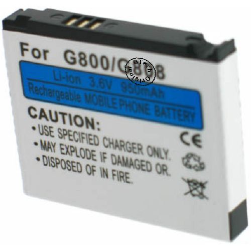 Batterie compatible Samsung G800 3.7V Li-Ion 800mAh