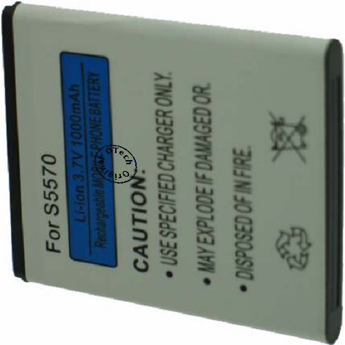 Batterie compatible Samsung Galaxy Mini / S5750 3.7V Li-Ion 1100mAh