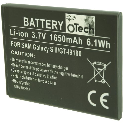 Batterie compatible Samsung GALAXY I9100 3.7V Li-Ion 1650mAh