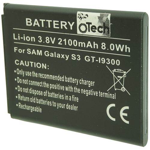 Batterie compatible Samsung i9300 3.8V Li-Ion 2100mAh