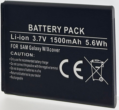 Batterie compatible Samsung GALAXY W / Xcover 3.7V Li-Ion 1500mAh