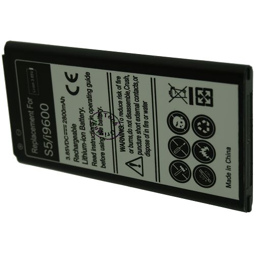 Batterie compatible Samsung Galaxy S5 3.85V Li-Ion 2800mAh